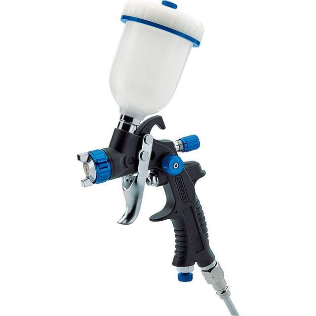Draper 09709 100ml Gravity Feed Hvlp Compsite Body Air Spray Gun