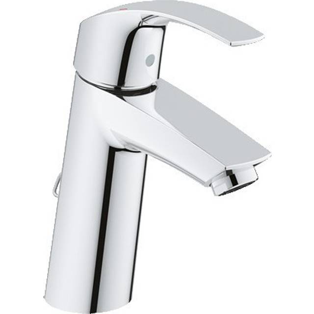 Eurosmart Single lever Basin Mixer with retractable chain (23323001) - Grohe