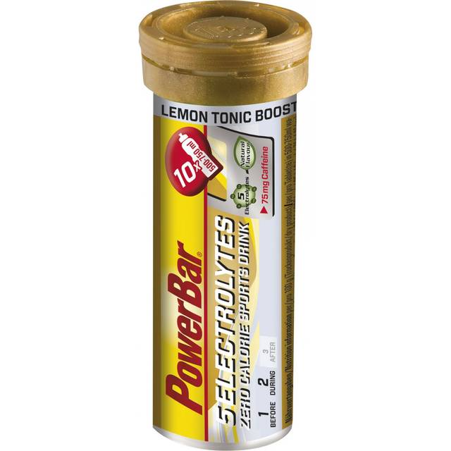 PowerBar 5 Electrolytes tabletter citron 10 stk./40 gram koffein