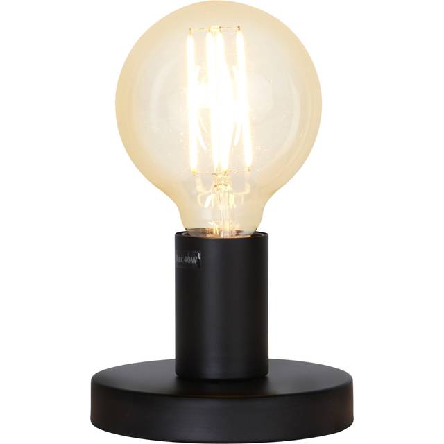 Lampfot i metall E27 krom