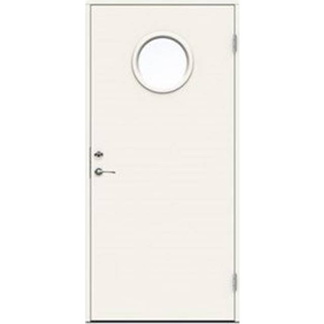 Swedoor Indus Ytterdörr vit (S 0502-Y) 2080x988 mm