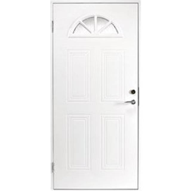 Ytterdörrar Swedoor Classic Clementi Vit NCS S0502-Y (10 x 20, Högerhängd)
