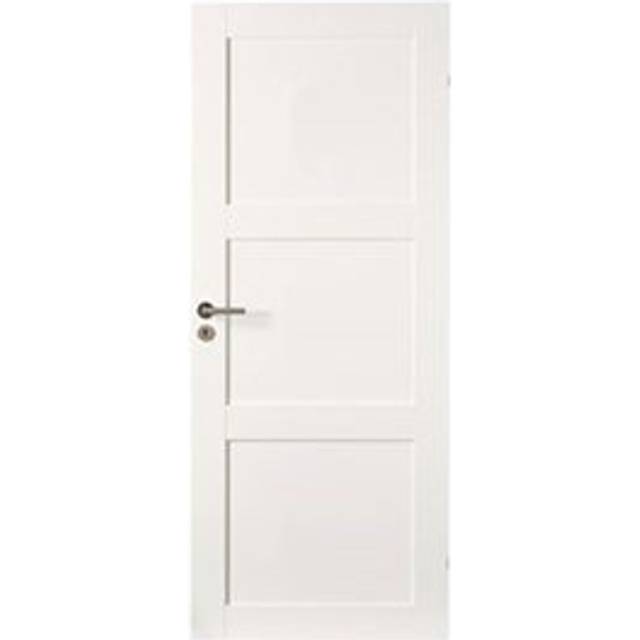 Innerdörr Swedoor Unique 02L Tät Vit NCS-S 0502-Y (9 x 20)