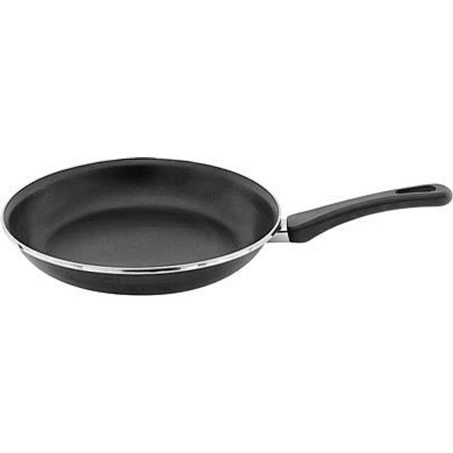 Judge Essentials, 26cm Enamel Non-Stick Frying Pan, Red - Black (26cm)