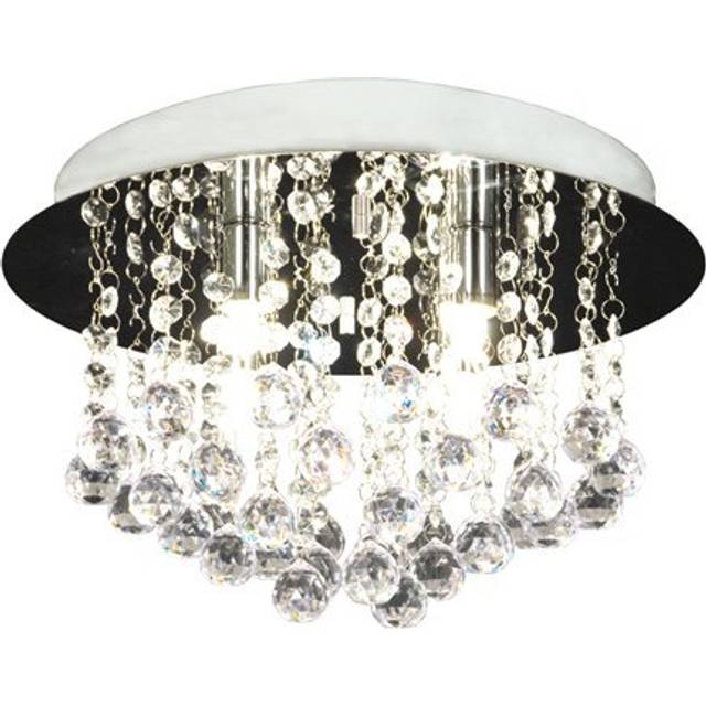 MADELENE plafond 35cm, krom - Aneta Lighting