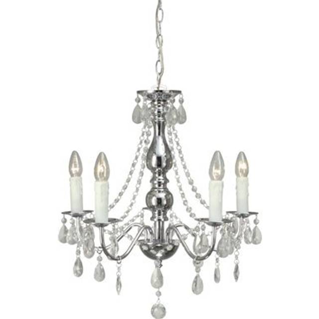 GRANVILLE takkrona krom/klar - Aneta Lighting