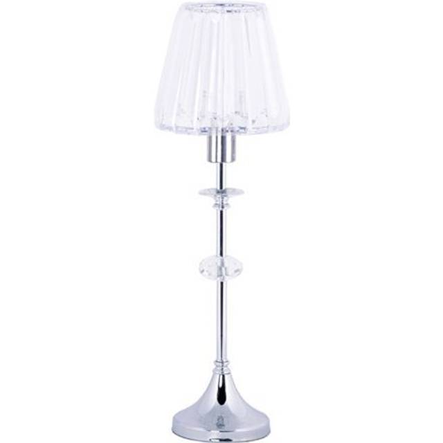 Carlow Bordslampa 50cm Kristall K5 Krom