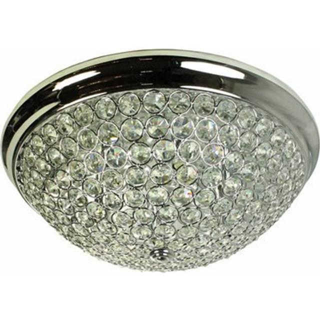 Oriva - Plafond kristall Ø46 - Takplafond - Krom