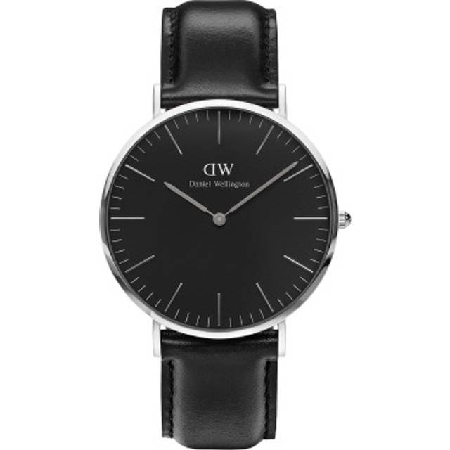 Daniel Wellington Herrenuhr Classic Black DW.DW00100133 - silber