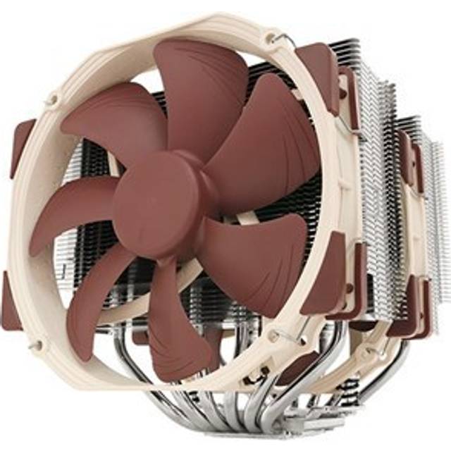 Noctua NH-D15, Premium CPU-Kylare med 2x NF-A15 PWM 140mm Fläktar (Brun)