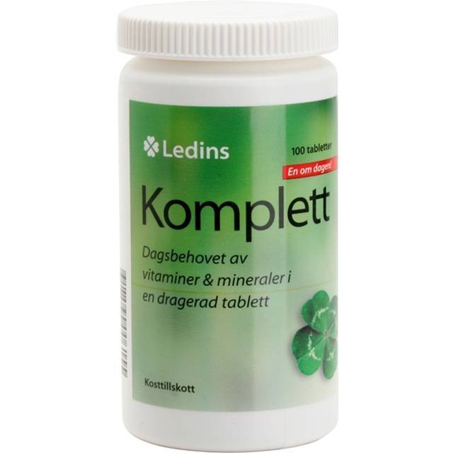 Ledins Komplett 100 tabletter