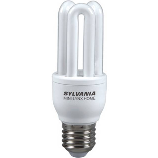 Sylvania CFL Fast Start V2 Tubular 11W E27 Mini-Lynx Warm White Frosted