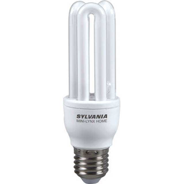 Sylvania CFL Fast Start V2 Tubular 15W E27 Mini-Lynx Warm White Frosted