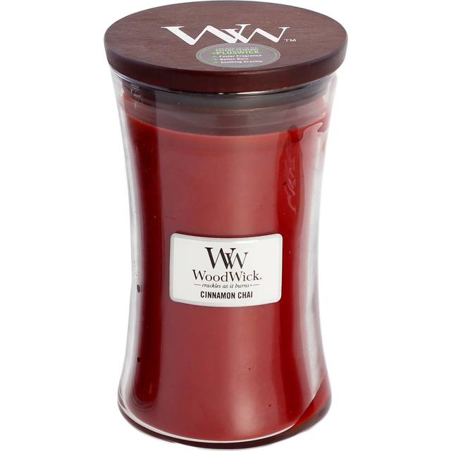 WoodWick - Hourglass doftljus stor cinnamon chai