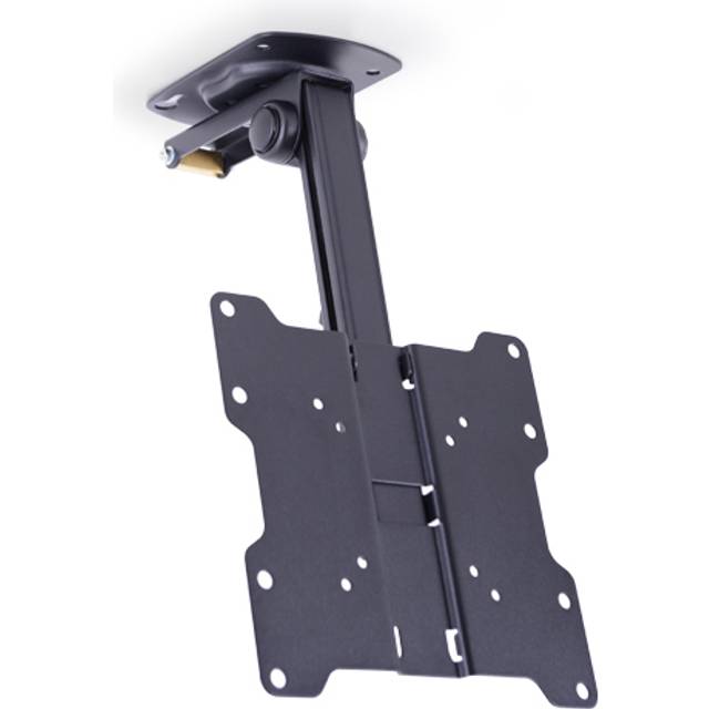 Multibrackets M VESA Flip Down - Monteringssats (monteringsplatta, monteringsarm) - för LCD-display - svart - skärmstorlek: 15"-37" - takmonterbar, bänk, under skåpet