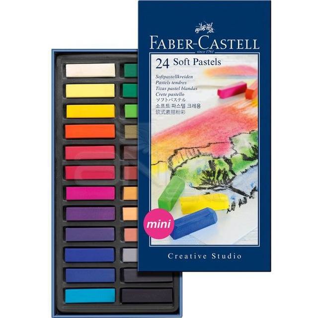 Faber-Castell Faber Castell Soft Pastels Mini Set of 24