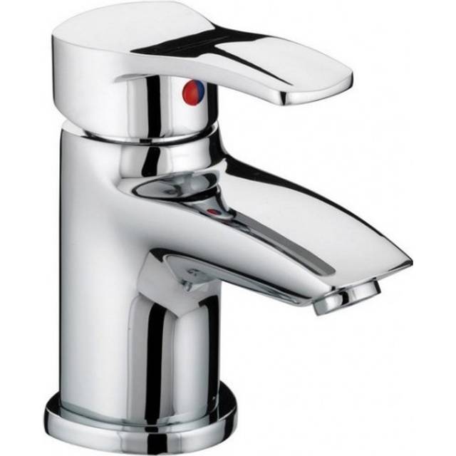 Capri Monobloc Basin Mixer with Waste - Chrome (9.2cm)