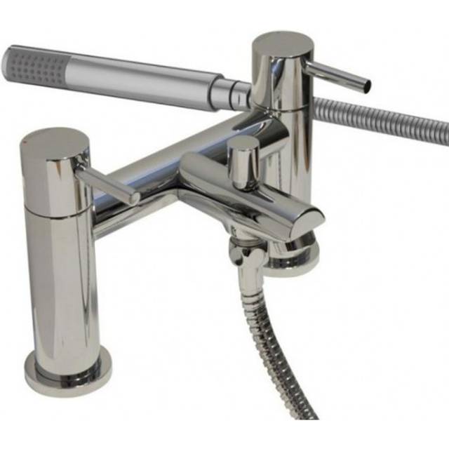 Deck Mounted Bath Shower Mixer - Chrome (9.7cm)