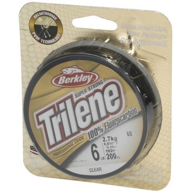 Berkley Trilene 100% Fluorocarbon Leader 50M - 0.15MM