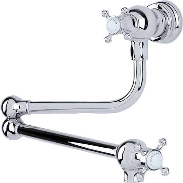 Perrin & Rowe 4798-CP Pot Filler Crosshead Handles - Chrome