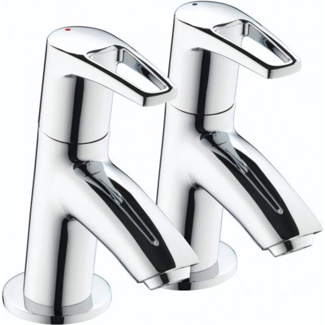 Smile Deck Basin Mixer - Chrome (8cm)