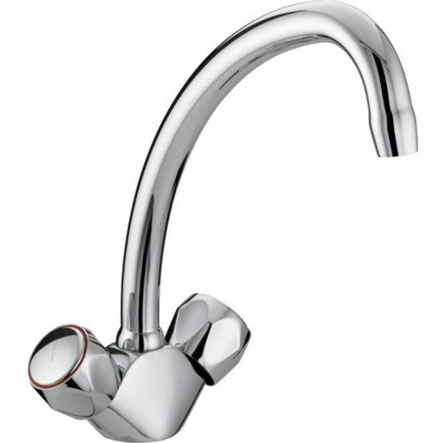 Bristan Budget Club Monobloc Kitchen Sink Mixer Tap Chrome VAC BSNK C MT
