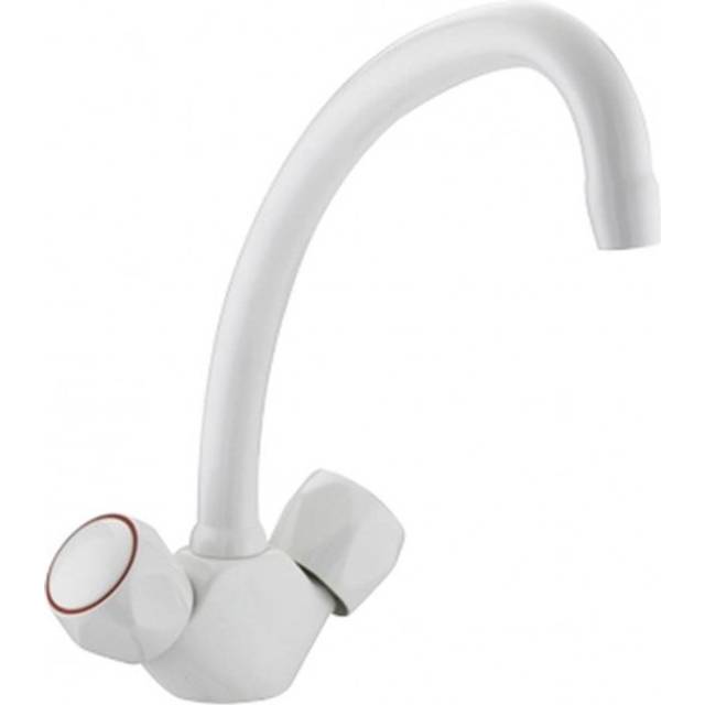 Bristan Club Budget Monobloc Sink Mixer White Kitchen Sink Tap