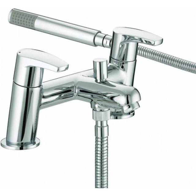 Deck Mounted Bath Shower Mixer - Chrome (10.8cm)