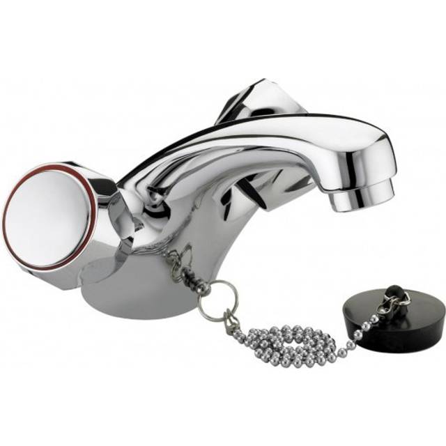 Club Monobloc Basin Mixer - Chrome (11.6cm)