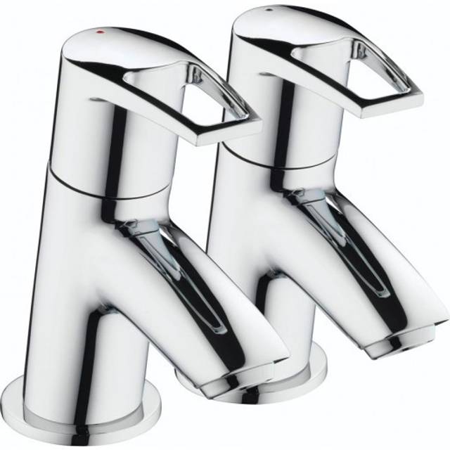 Smile Deck Mounted Bath Tap - Chrome (8cm)