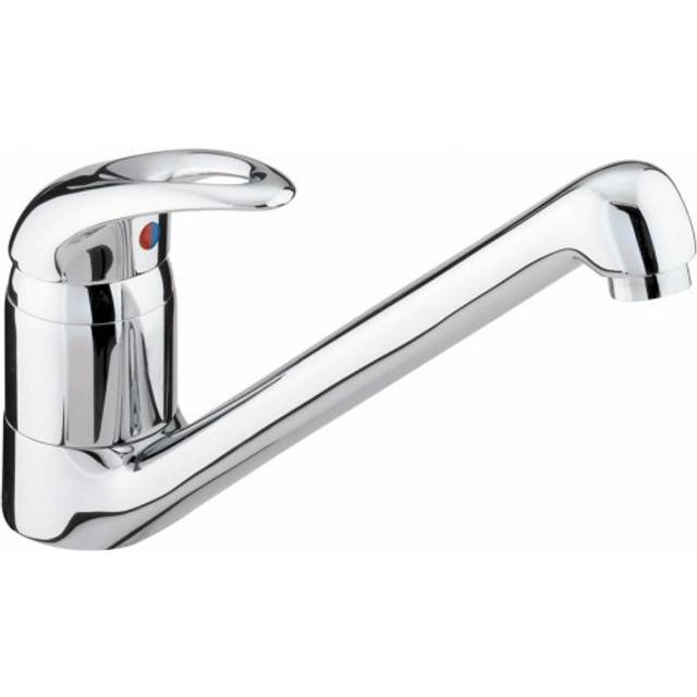 Java Single Handle Monobloc Mixer Tap - Chrome (24cm)