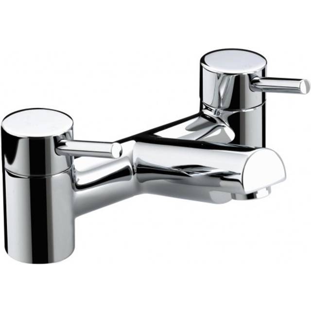 Prism Wall Mounted Bath Tap - Chrome