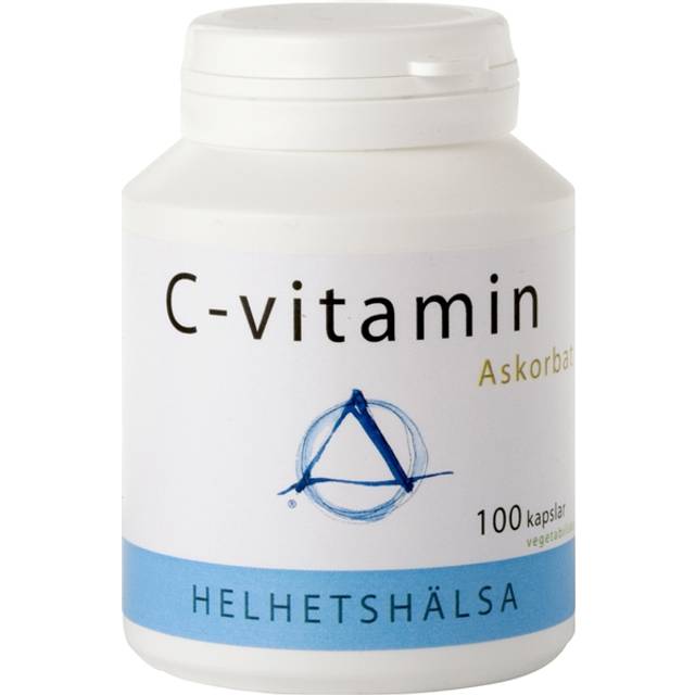 Helhetshälsa C-vitamin, askorbat, 500 mg 100 kapslar