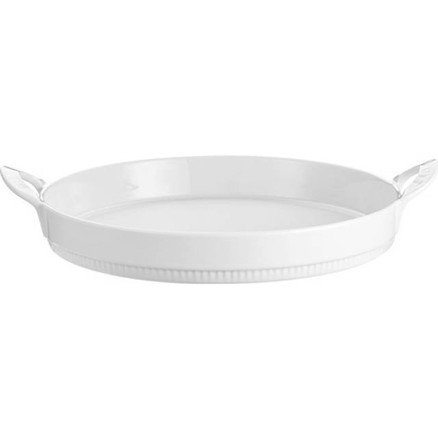 Pillivuyt -  Toulouse Fad rundt Dia 27 x 4 cm 1,4 liter Hvid