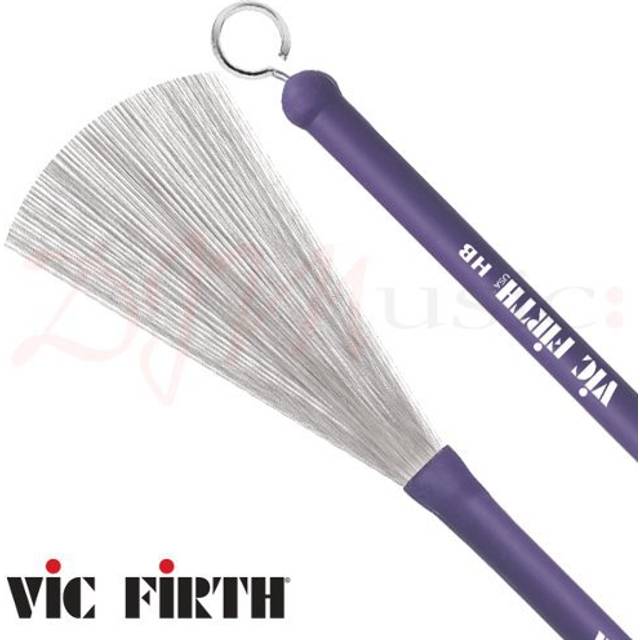 Vic Firth - Heritage Brushes With Rubber Handle