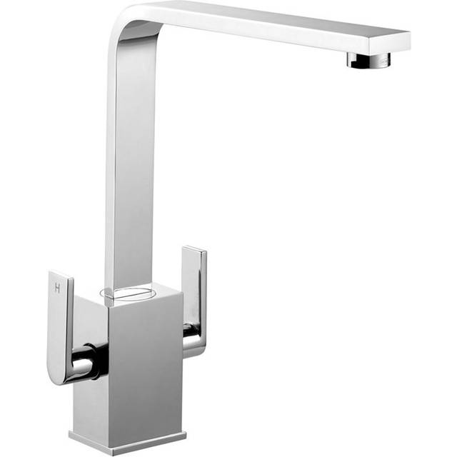 Rangemaster Quadrant Contemporary Brushed Kitchen Sink Mixer Tap TQC1B