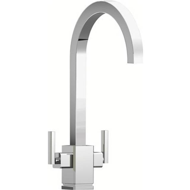 Rangemaster Quadrant Contemporary Chrome Kitchen Sink Mixer Tap TQM1CM