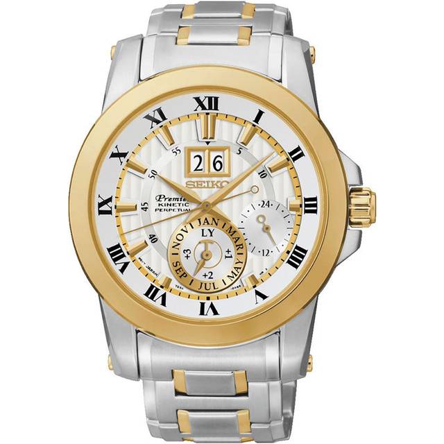 Seiko Watch Premier D - Silver
