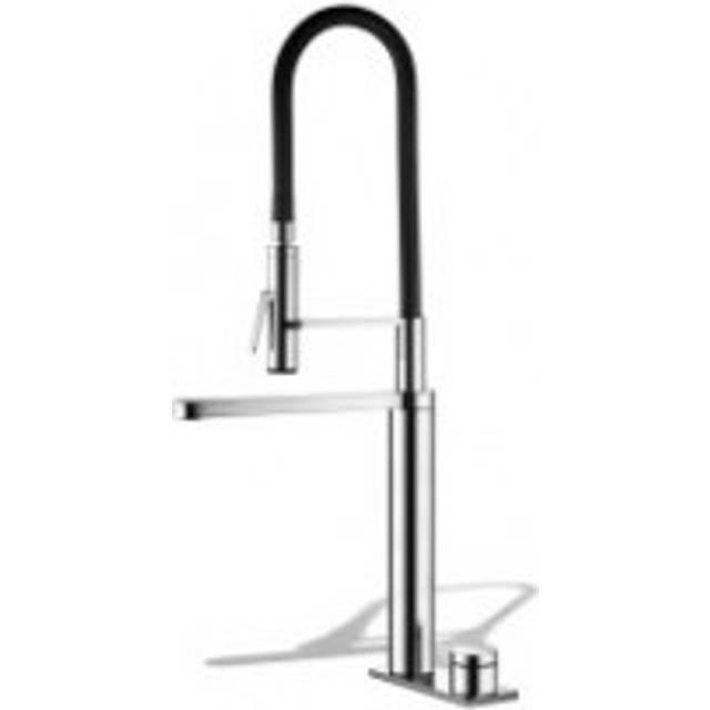 Stella Lever Basin Mixer Tap Brass Chrome BT7903 - Enki