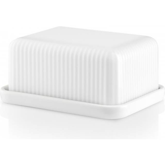 Eva Solo - Legio Nova Butter Dish with Lid - weiß, eiche/LxBxH 12x10x6cm - oak (6.0 x 12.0 x 10.0cm)