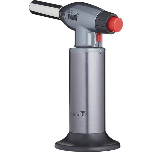 Andrew James Kitchen Blow Torch for Cooking & DIY | Instant Ignition Adjustable Flame Refillable Butane Gas | Great for Chef Creme Brulee | Packed...