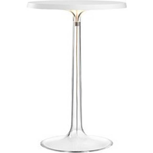 FLOS LED-bordslampa Bon jour utan sladd, ljusblå
