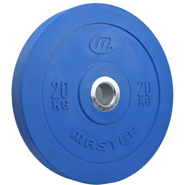 Viktskiva Bumper Master Fitness Bumperplate 20 KG