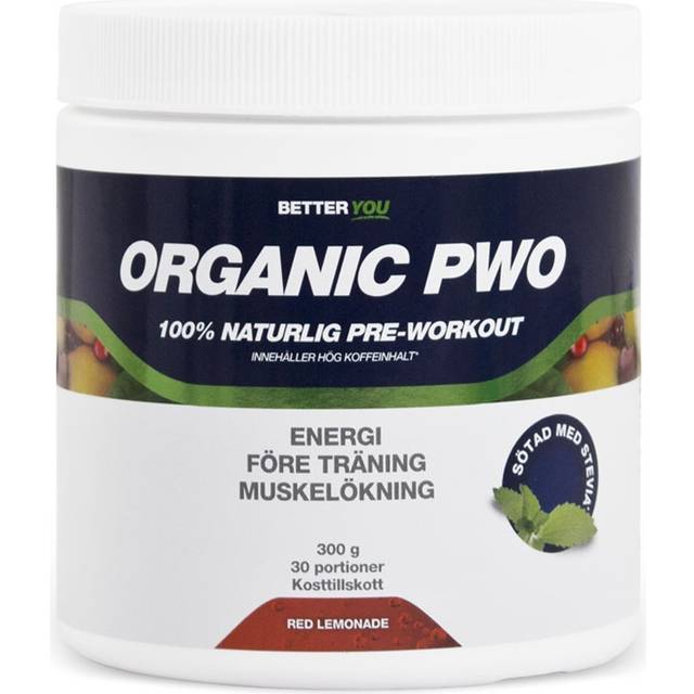 Organic PWO 300 g - Better You Red Lemonade