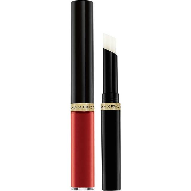 Max Factor Lipfinity Lip Colour Confident 115 – Kyssigt läppstift med 24h grepp utan att torka ut, med intensiv färgdispensering, exakt applikator och intensivt vårdande glans-topplack