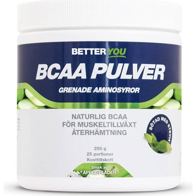 Better You Naturligt BCAA Pulver Äpple/Fläder 250 g