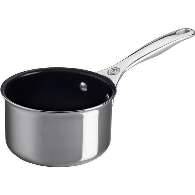 Le Creuset Signature 3-Ply non-stick kastrull 1,3 l - Silverfärgad