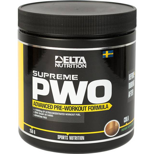 Delta Nutrition, Supreme PWO Cola, 300g