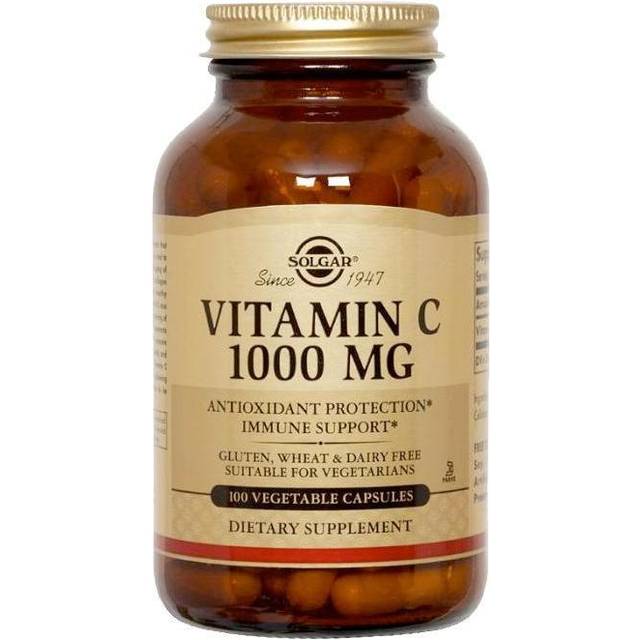 Solgar Vitamin C 1000 mg, 100 kaps