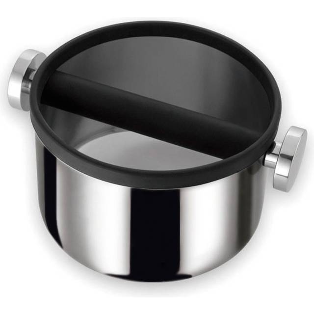 Motta stainless steel knock box / grounds box- 7750 11cm diameter 🇮🇹